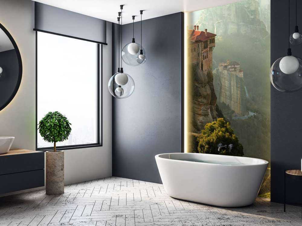 Town in the mountains