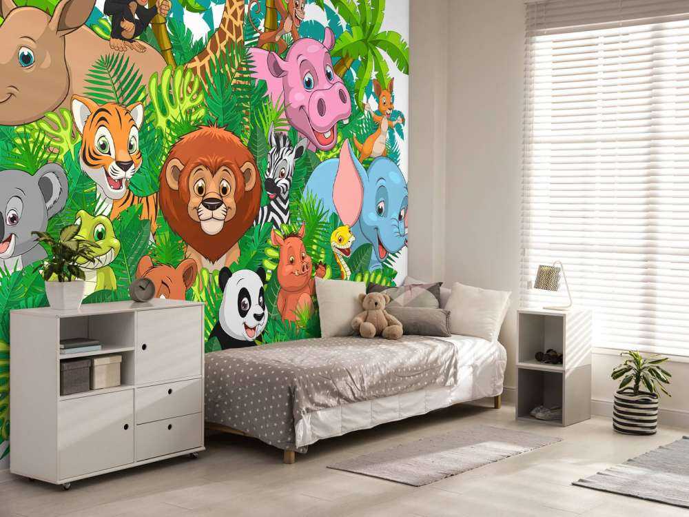 Funny animals for children