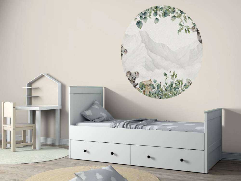 Koala landscape in colour