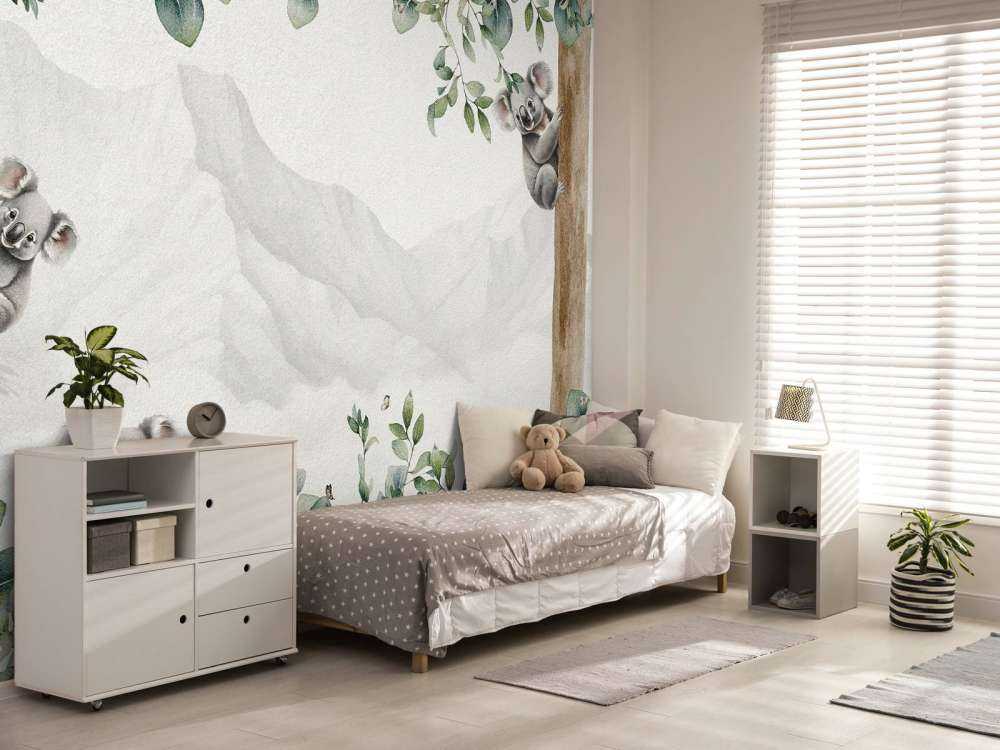 Koala landscape in colour