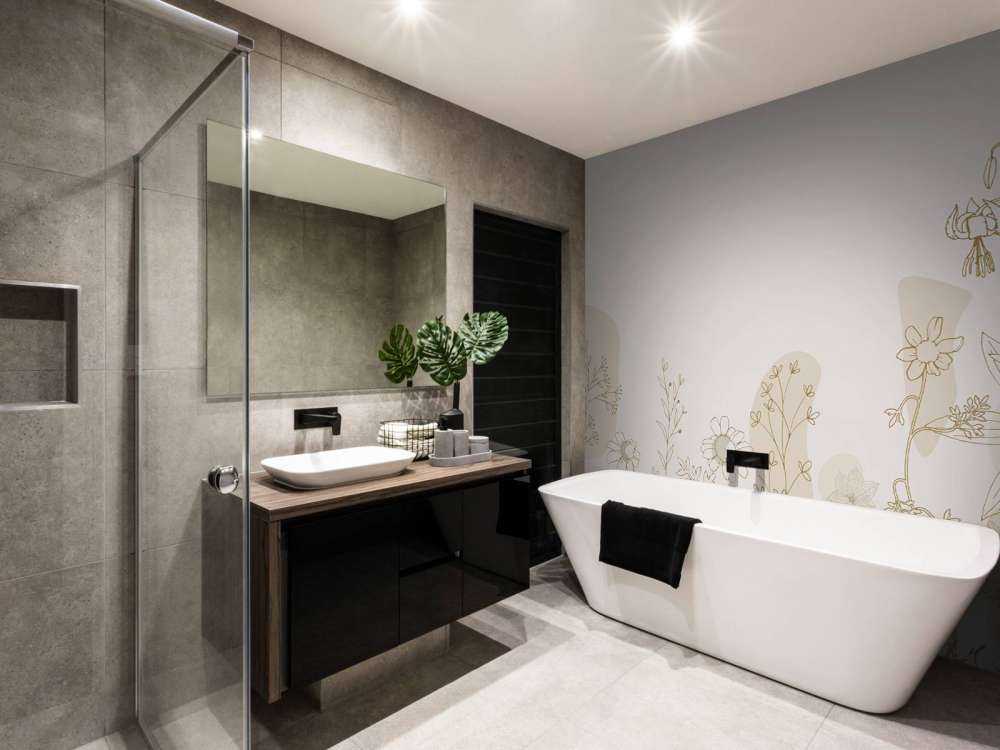 Flower field high beige and nature colours