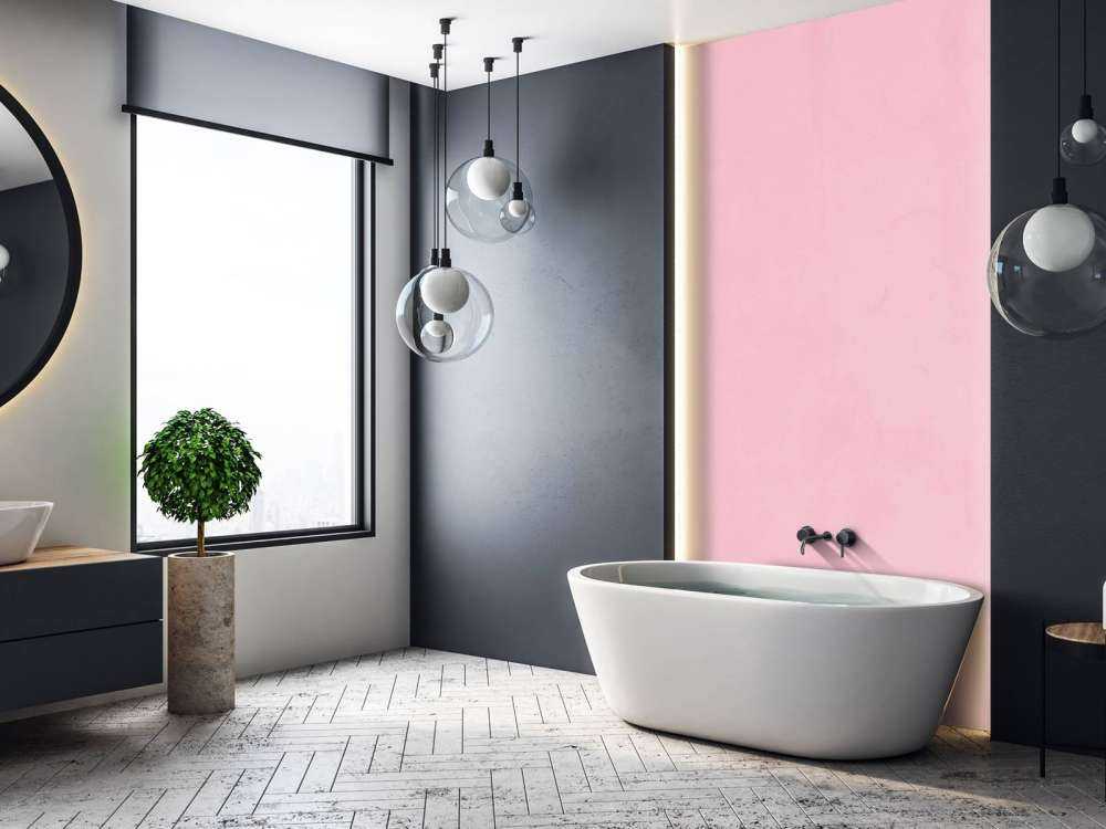 Cameo pink concrete