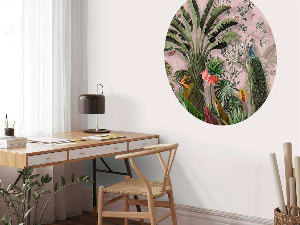 Peacock in Tropical Beauty