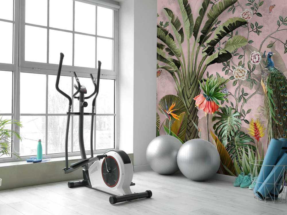 Peacock in Tropical Beauty