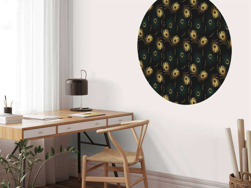 Nocturnal Peacock Splendor