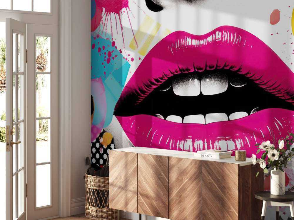 Pop Art Lips