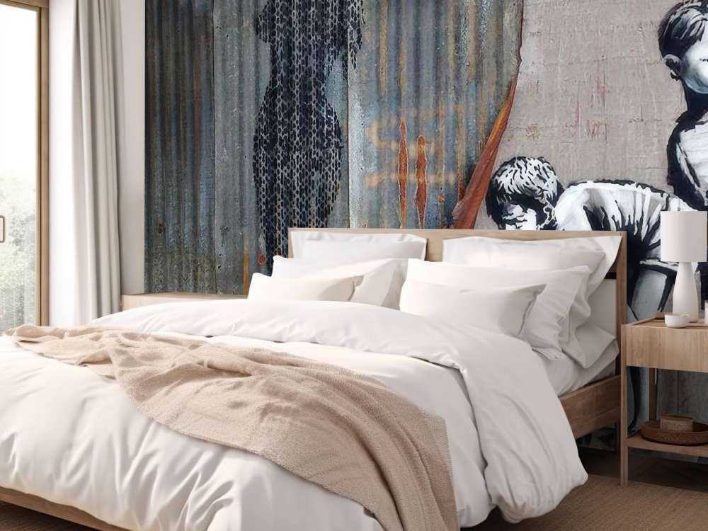 Banksy - Shower boys