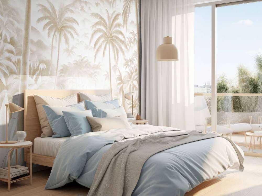 Tropical Mountain Oasis, taupe