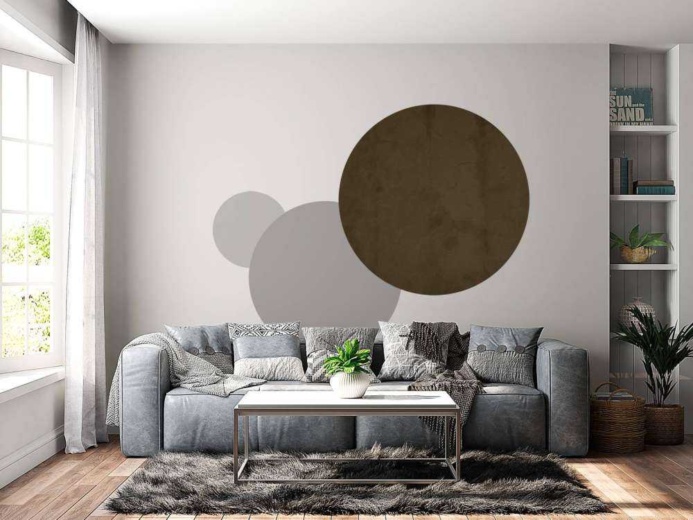 Olive brown concrete