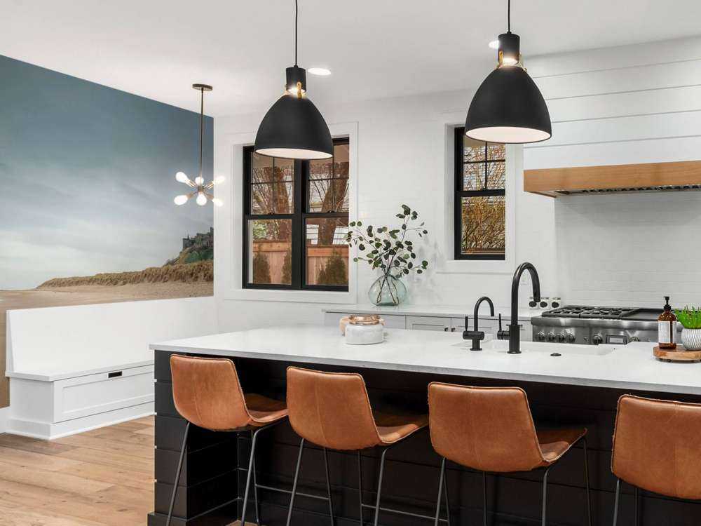 Bamburgh Castle, Northumberland coast line