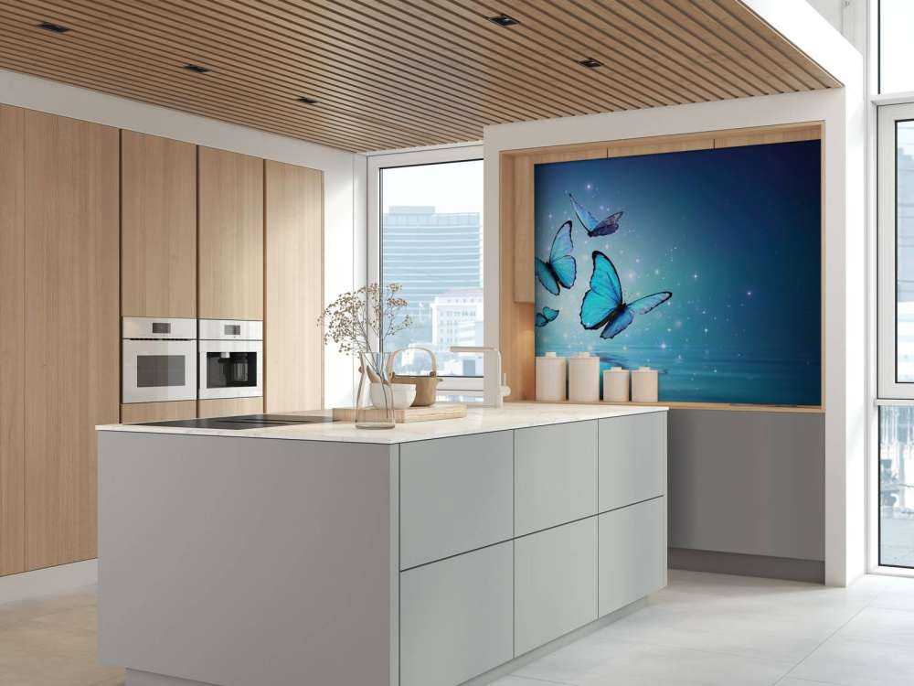 Fairy butterflies on water