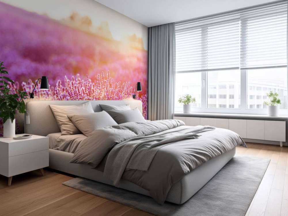 Close-up lavender flowers