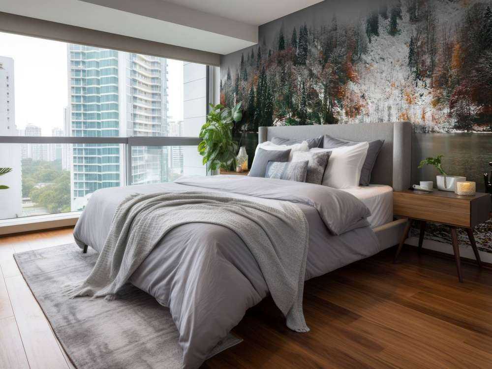 Soft autumn landscape