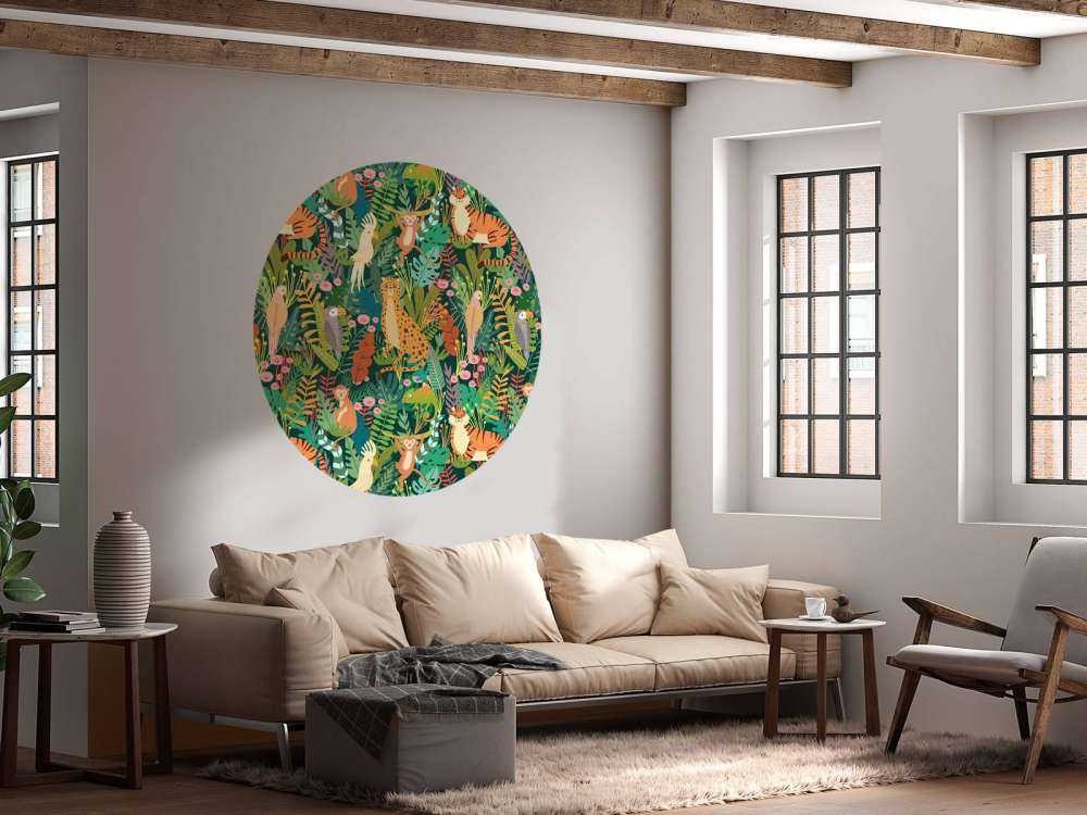 Colourful animals pattern