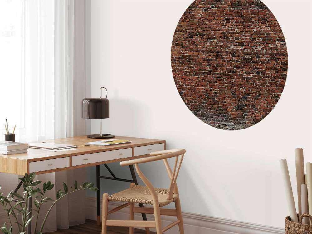 Old restored brick wall