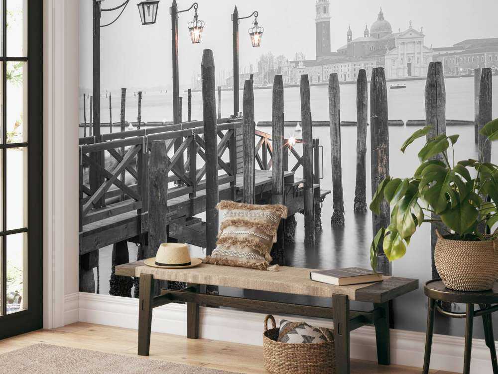 Venice in the fog