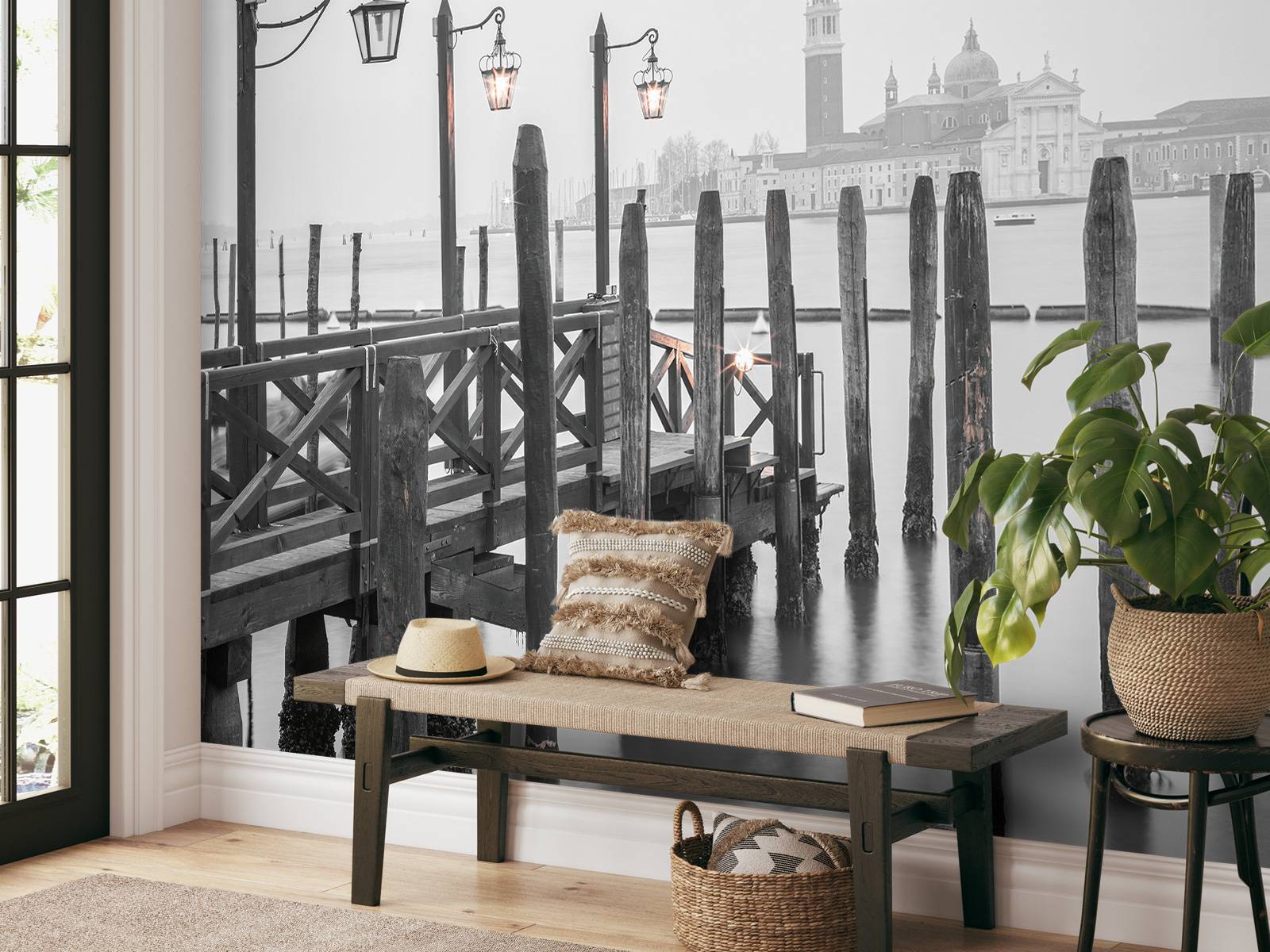 Venice in the fog