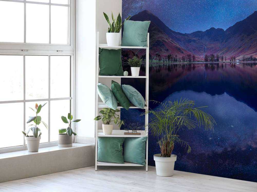 The Milky Way across Buttermere, Lake District