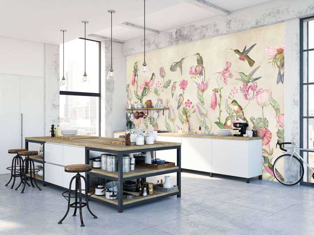 Hummingbird Tulip Symphony