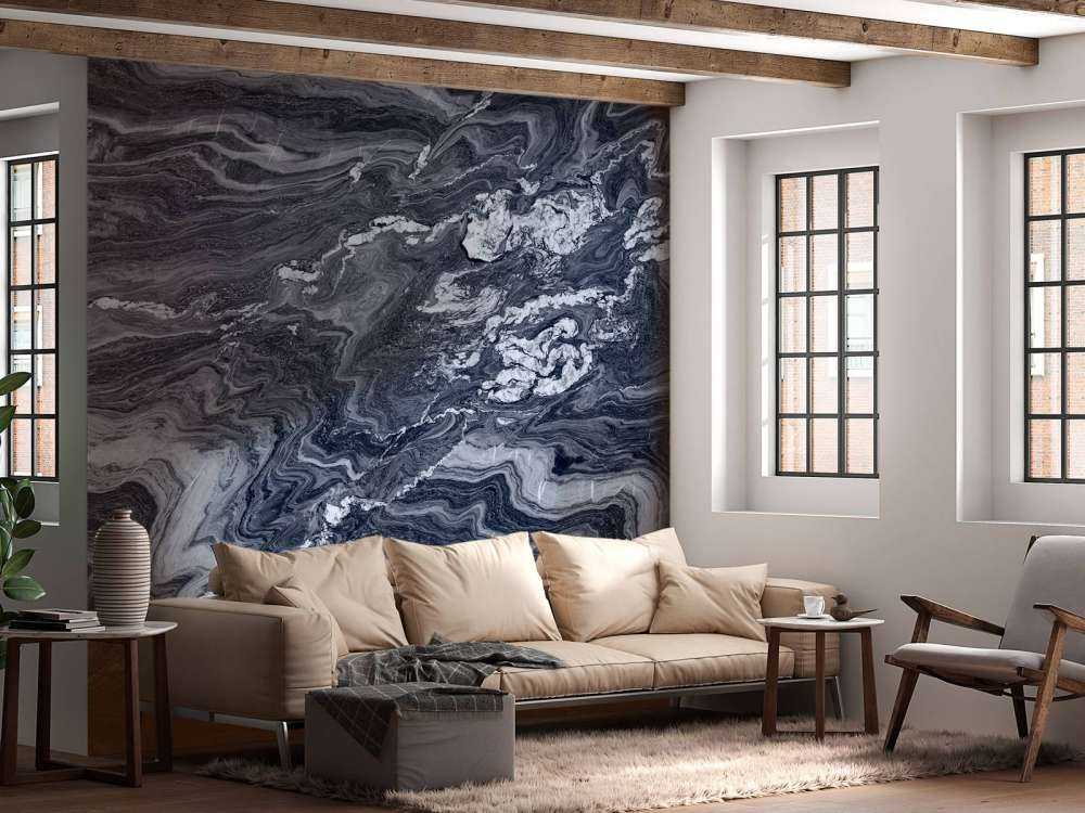 Marble with fine structure