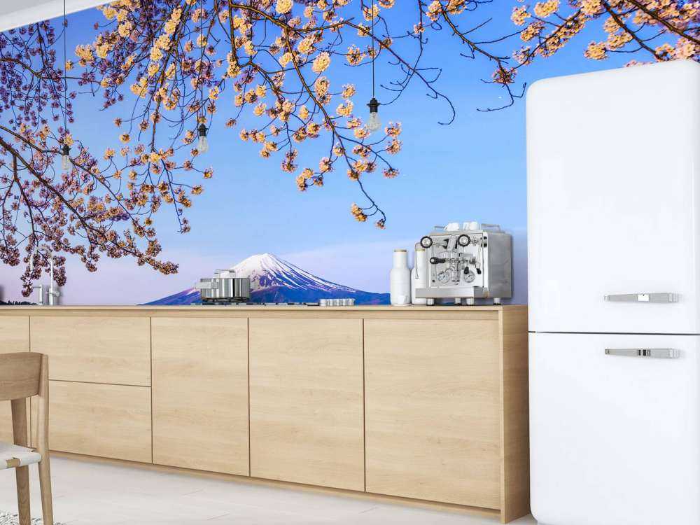 Mount Fuji by the water