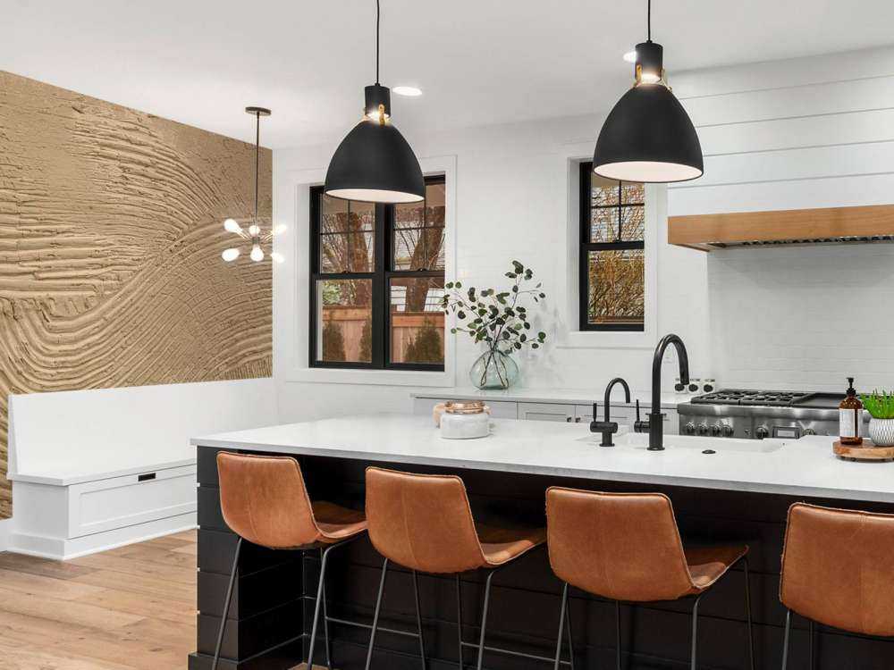 Textured lines in gold brown