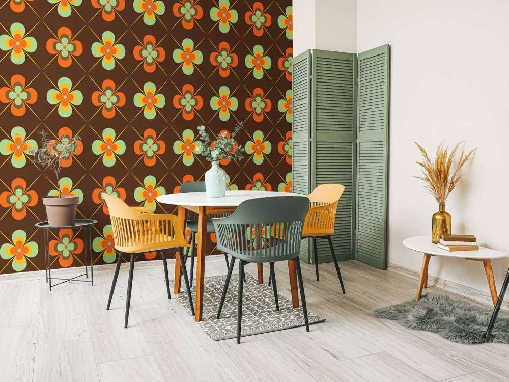 Vintage daisies flowers