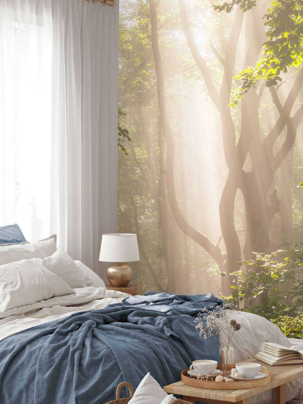 Twisting tree in the forest