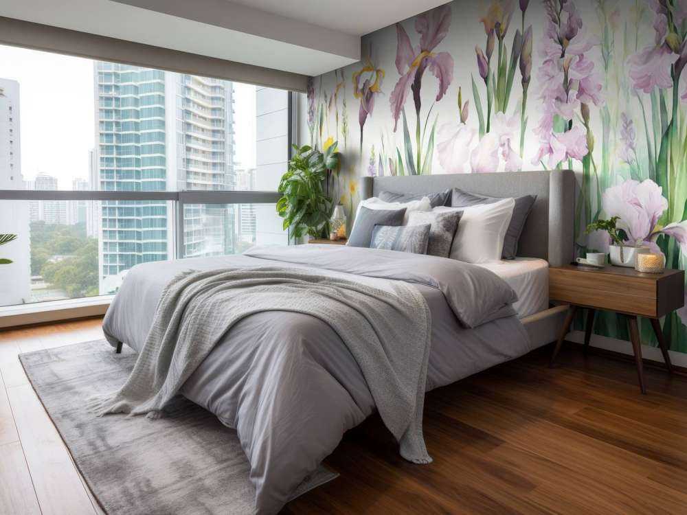 Happy Spring Sky Blue