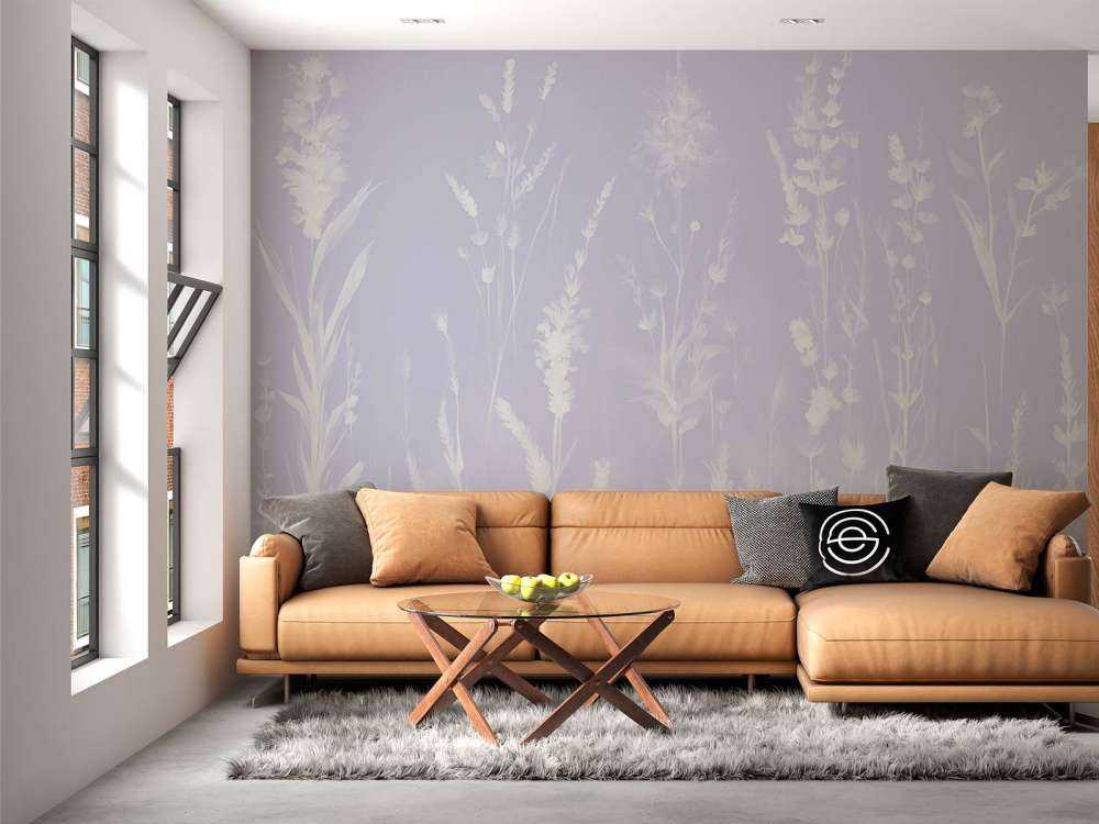 Lavender Glade Seamless Lavender Purple