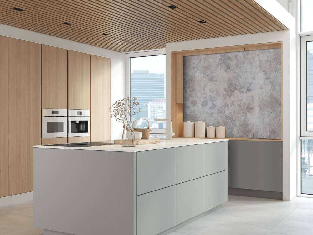 Watercolor Garden Taupe