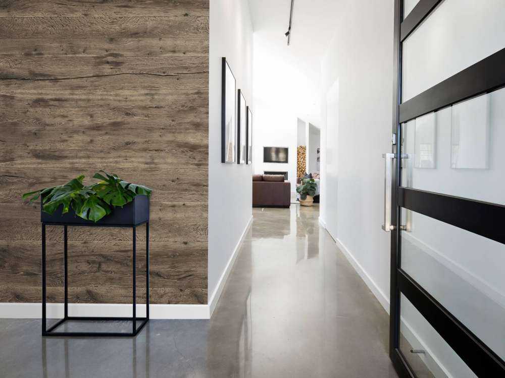 Rustic wooden planks