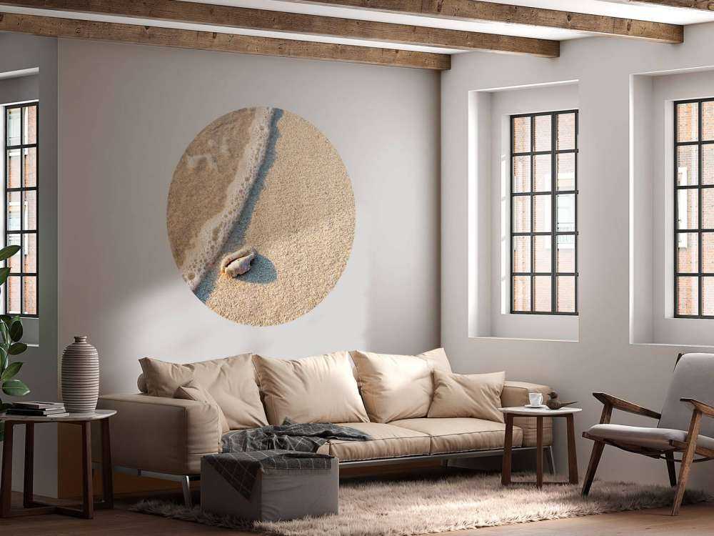 Minimalistisch strand afbeelding