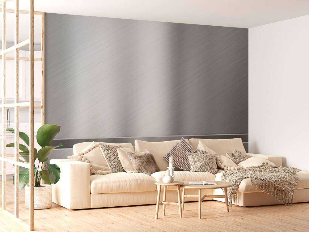 Brushed aluminum