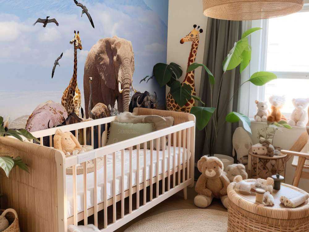 African animals at Kilimanjaro