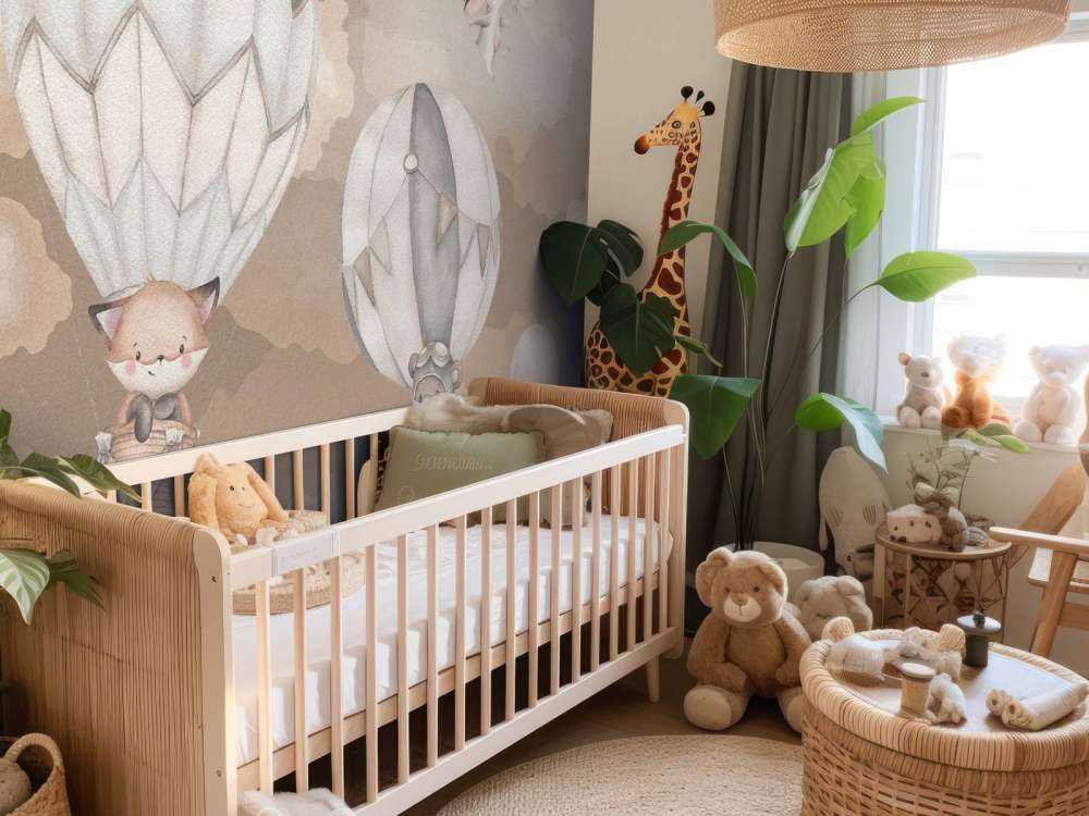 Flying animals taupe