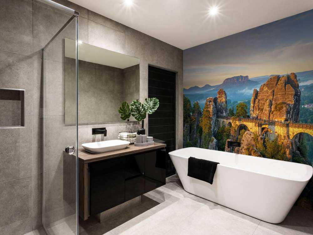 Bridge in the mountains