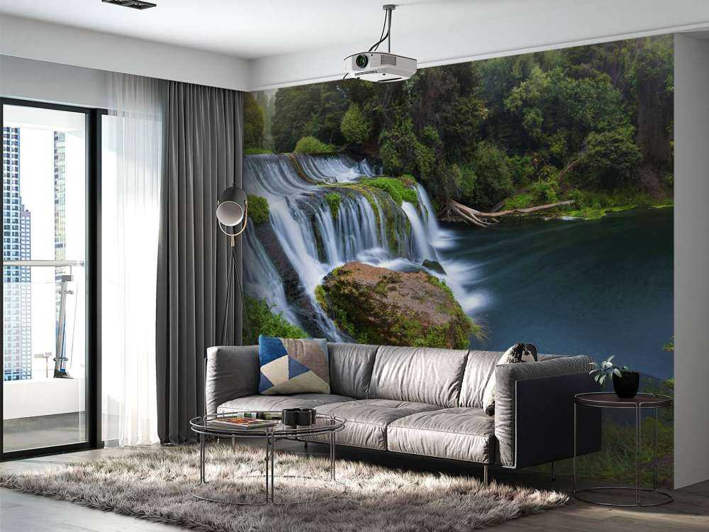 Hidden waterfall