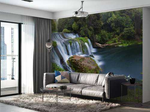 Hidden waterfall