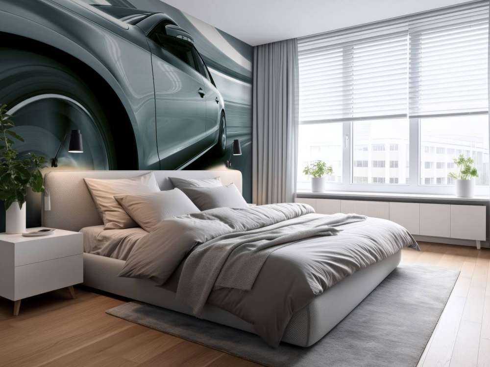 Grey car