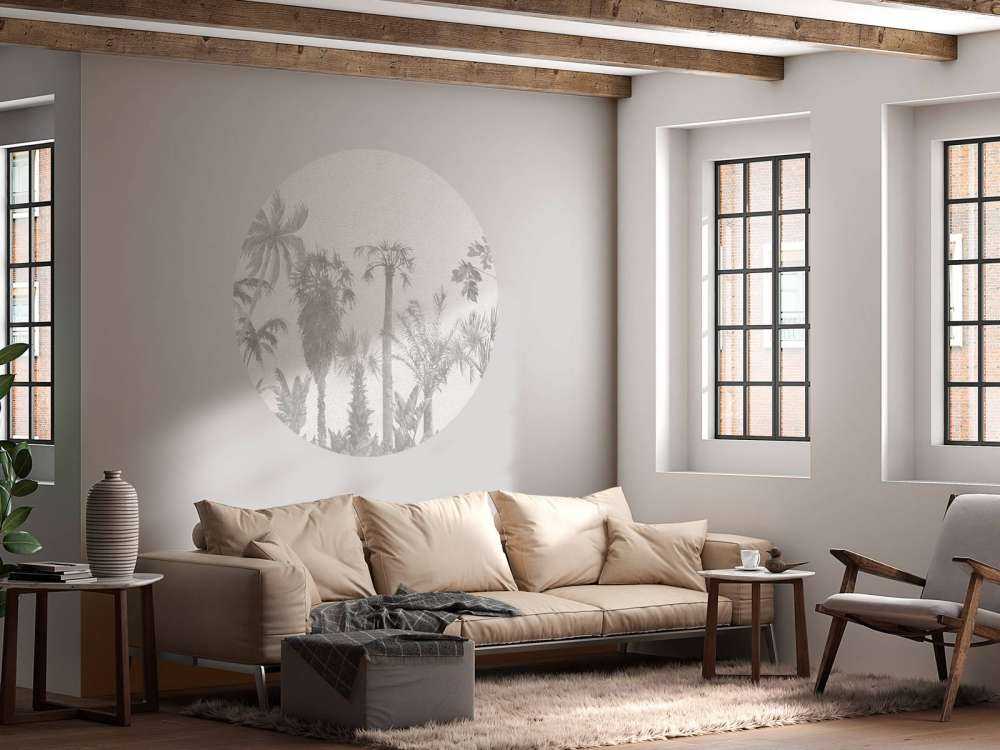 Jungle in shades of grey