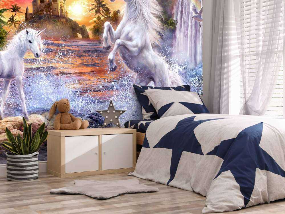 Unicorn Waterfall Sunset