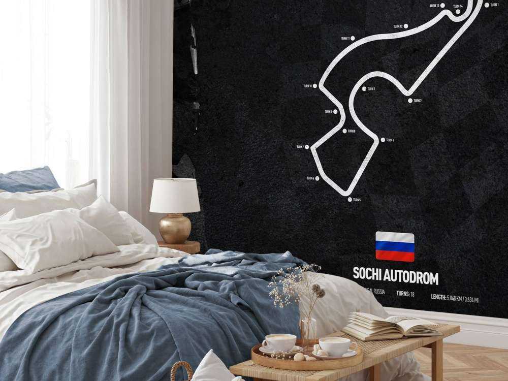 Formule 1 circuit - Sochi Autodrom Russia GP - Rusland