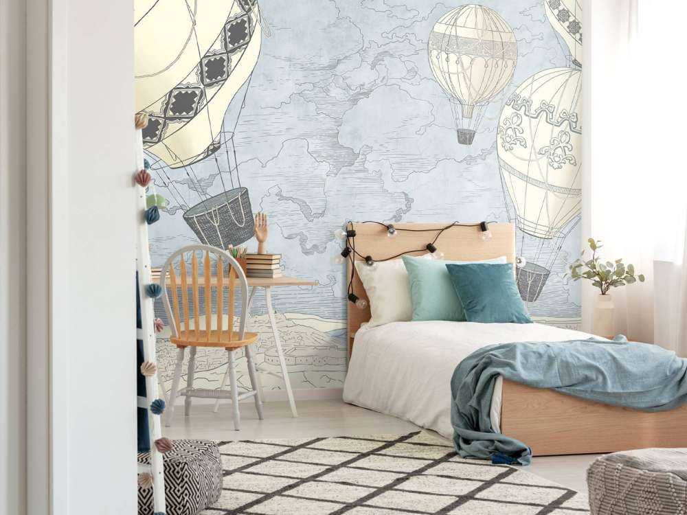 Modern hot air balloons