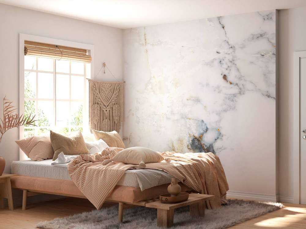 White marble with grey shades