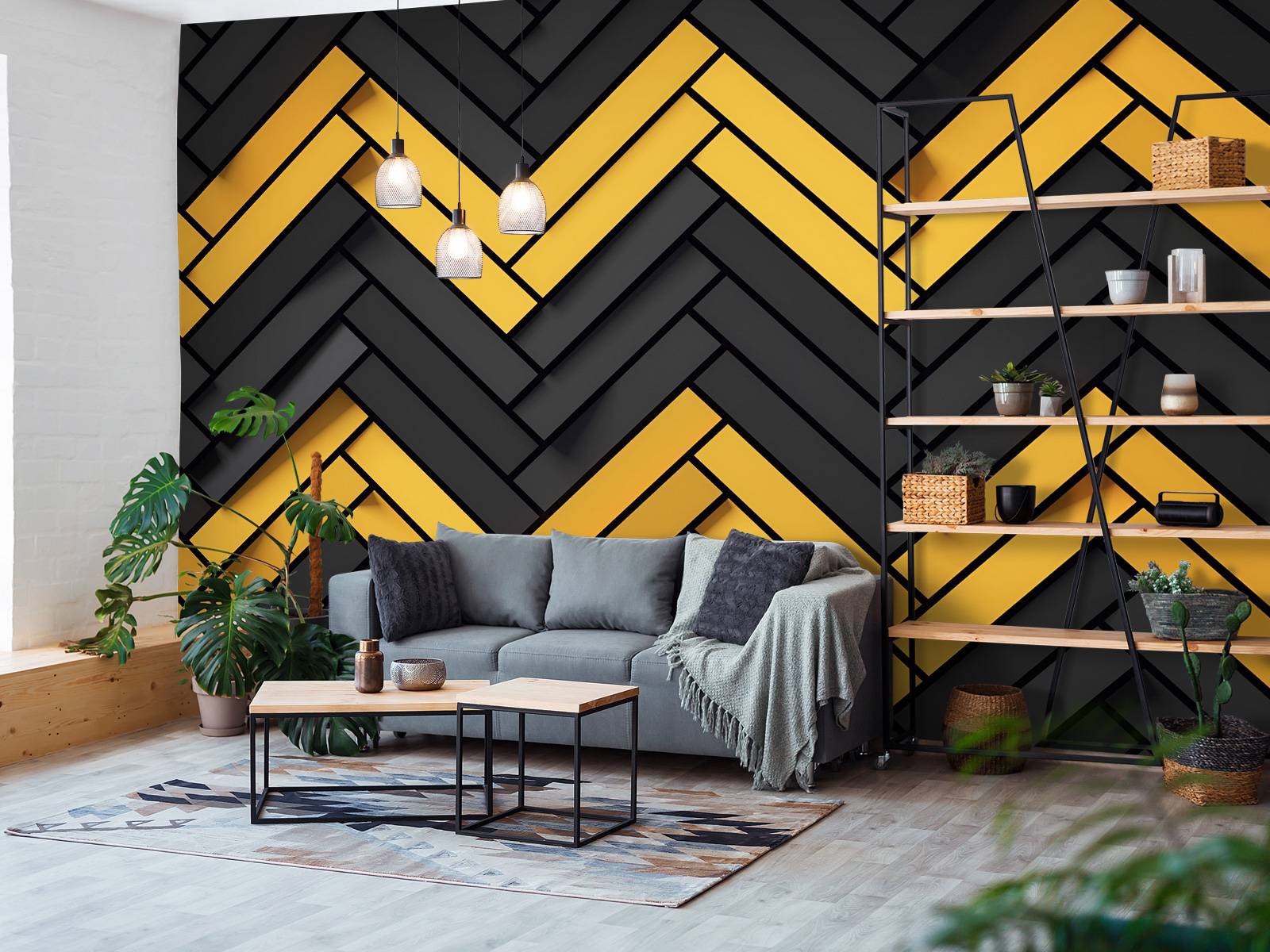 Herringbone in 3D