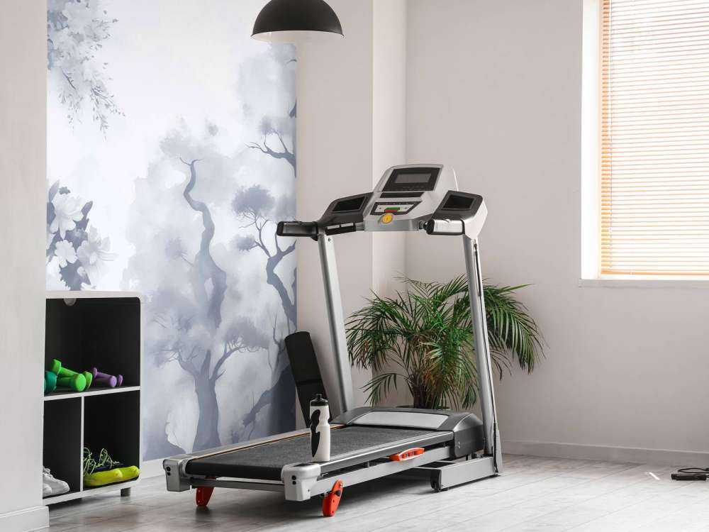 Blooming brown trees