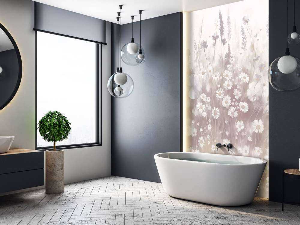 Lush Greenery of Summer Muted Pink