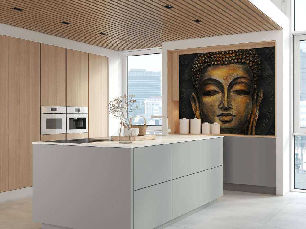 Painted Buddha