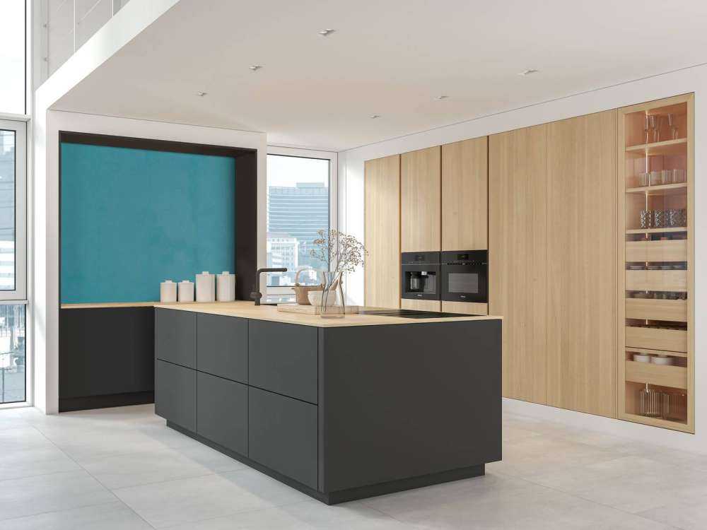 Moonstone blue concrete